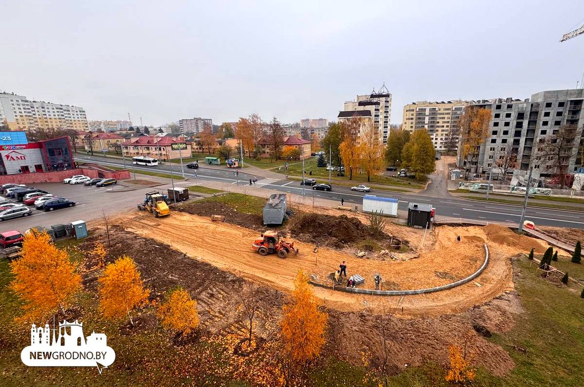 В Гродно на улице Дзержинского