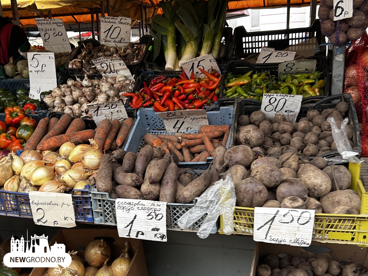 Что можно купить на рынке в Гродно