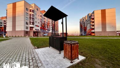 Рядом с еще одной многоэтажкой в Гродно