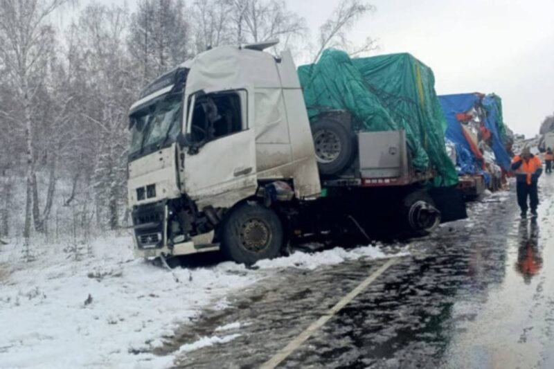 Появилось видео жуткой аварии