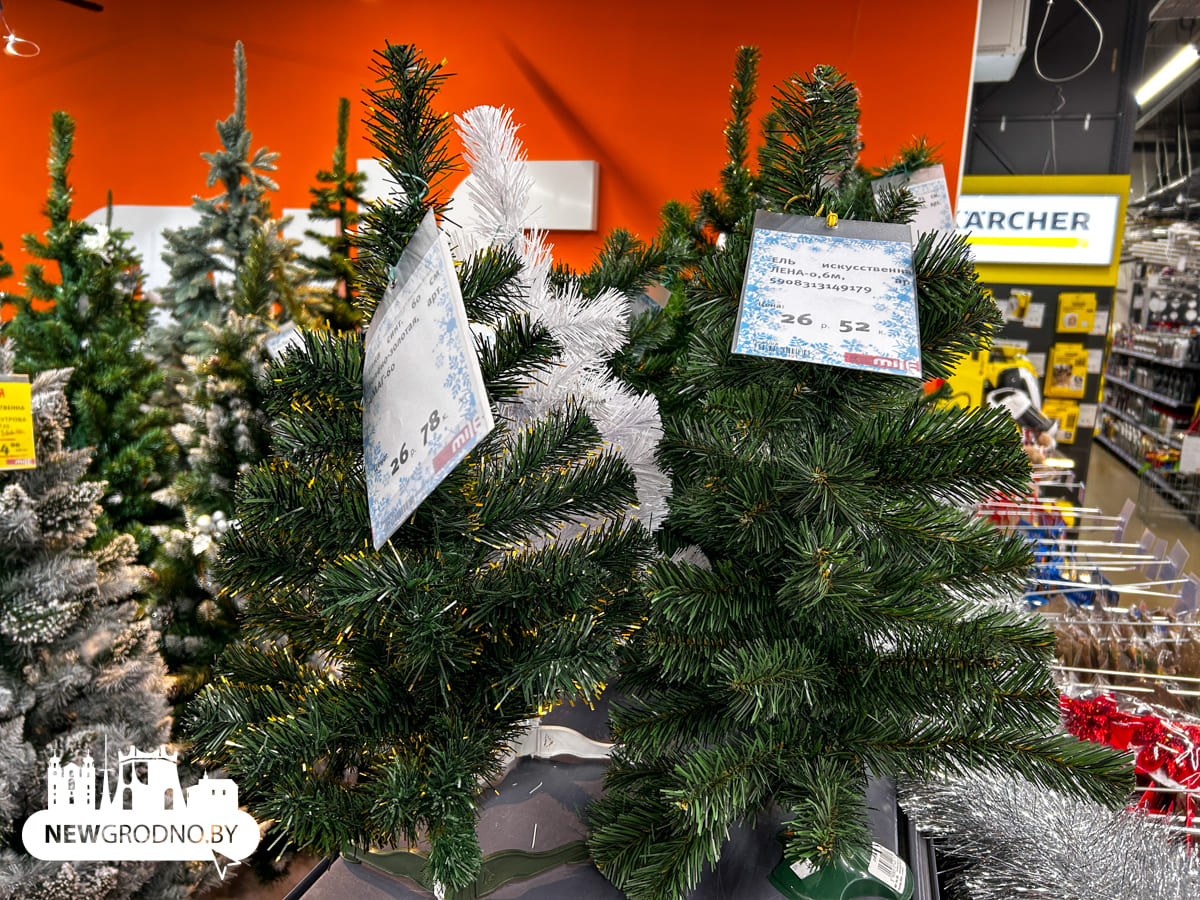 Изучаем новогодние секции в магазинах