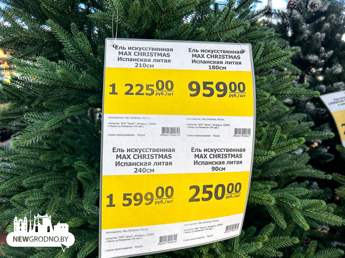 Изучаем новогодние секции в магазинах