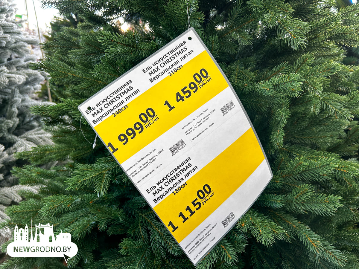 Изучаем новогодние секции в магазинах