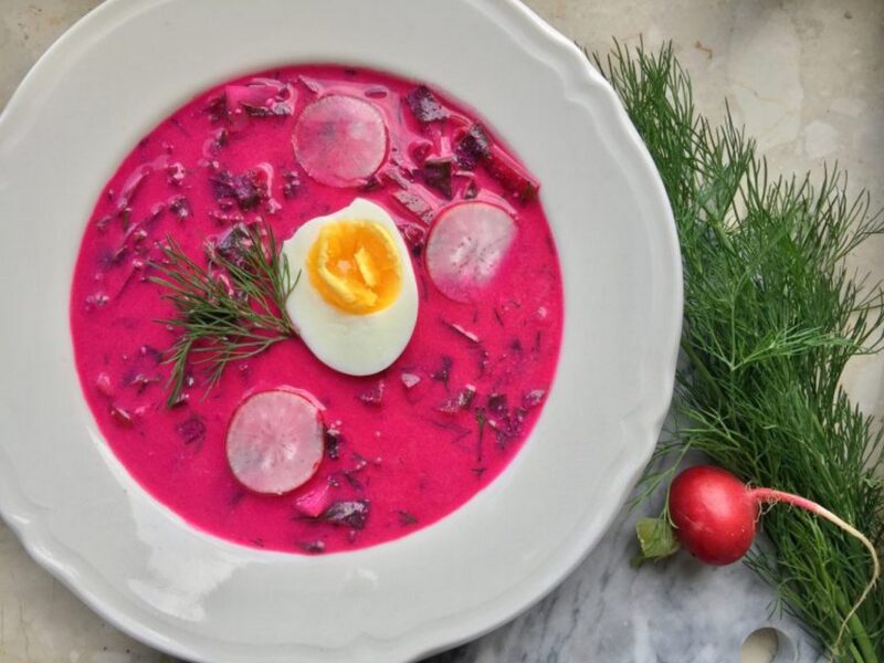 Свекольный холодник