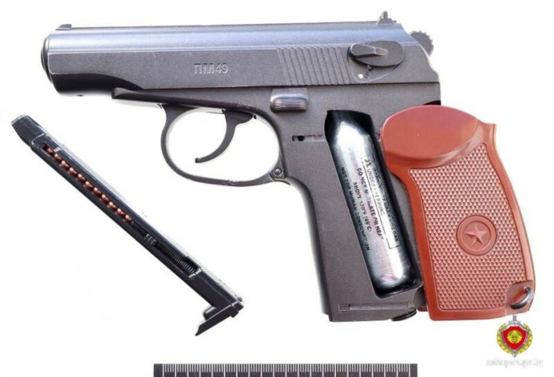 гродненец случайно выстрелил себе