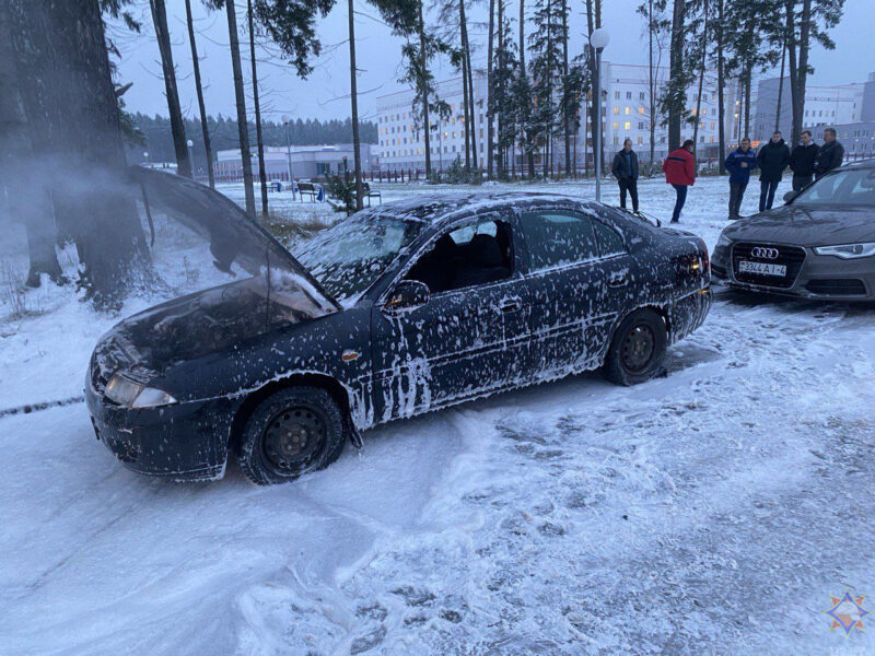 Пожар в Островце