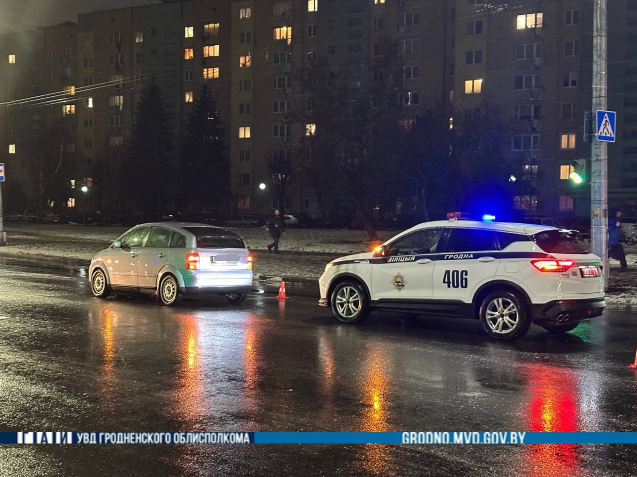 В Гродно под машину попала 16-летняя девушка