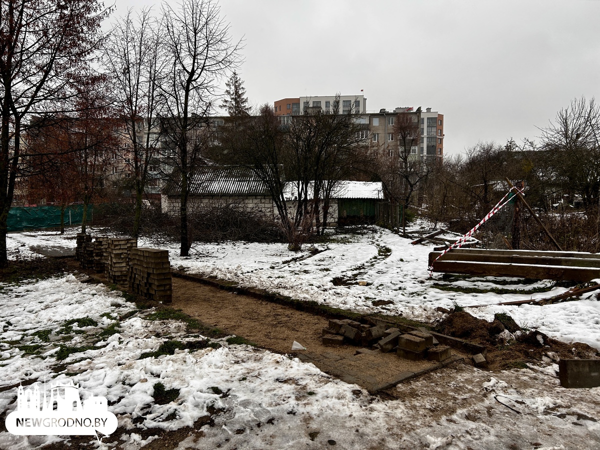 В Гродно сносят еще один участок