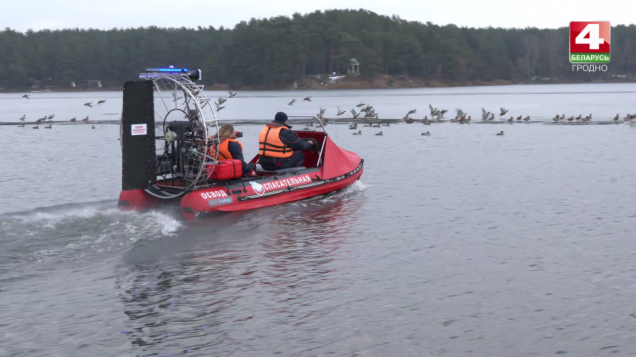 В Гродно спасатели