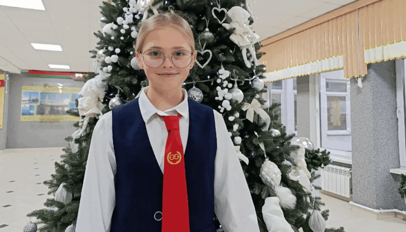Школьница из Витебска