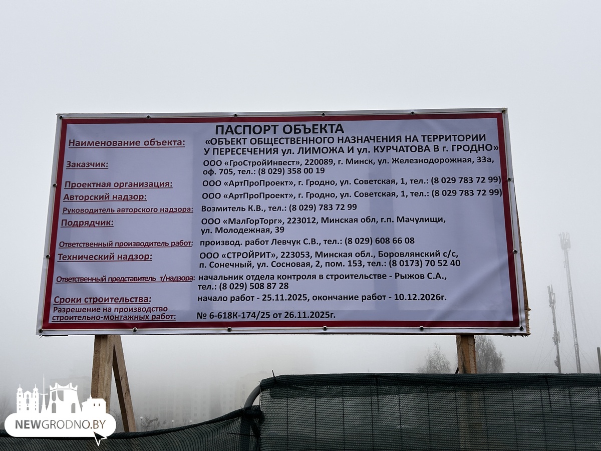 В Гродно появится еще один ТЦ