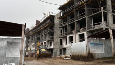 На Девятовке возводят еще один жилой дом