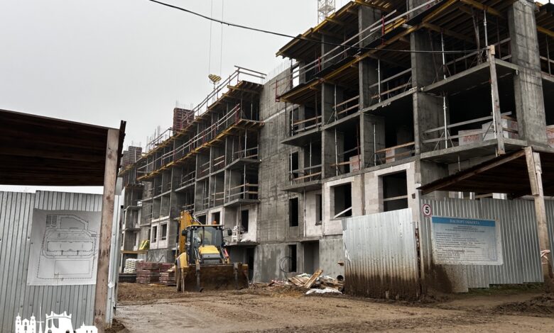 На Девятовке возводят еще один жилой дом