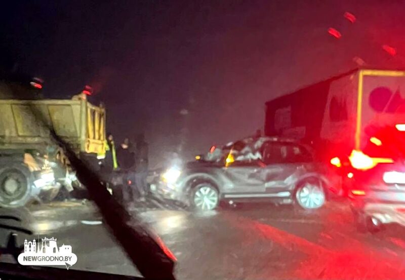 Утреннее ДТП на трассе 