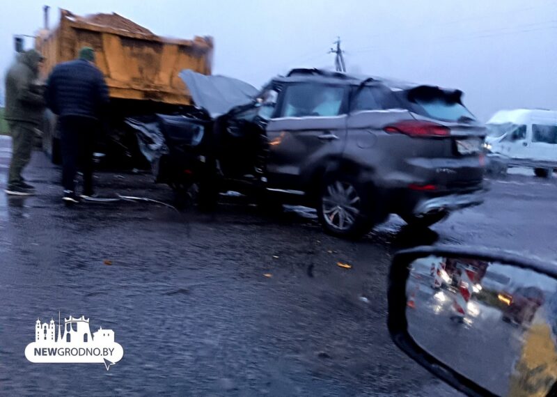 Утреннее ДТП на трассе 