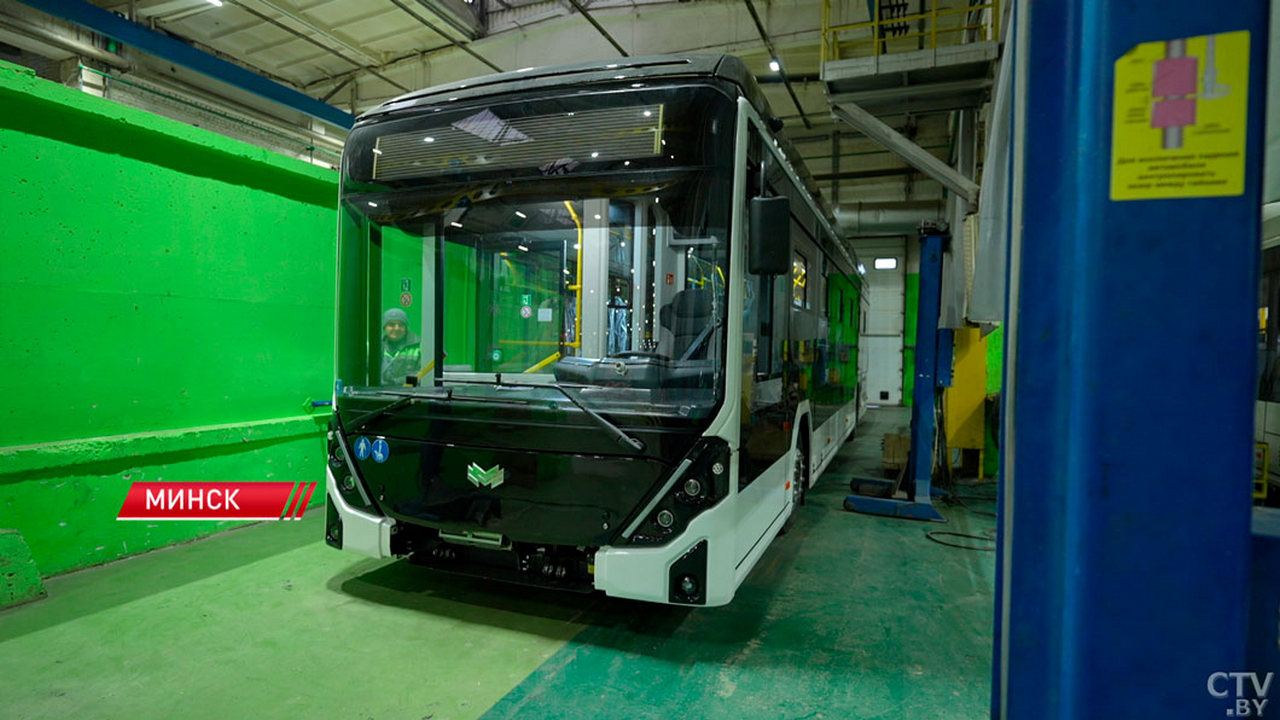 Электробусы в Беларуси