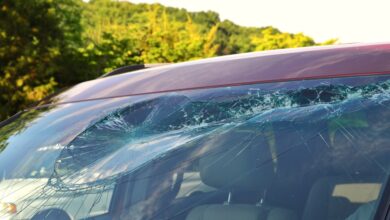 Стихия повредила авто