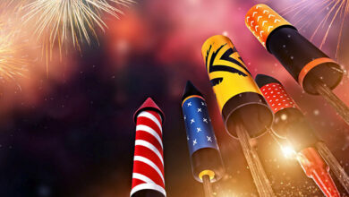 За использование пиротехники