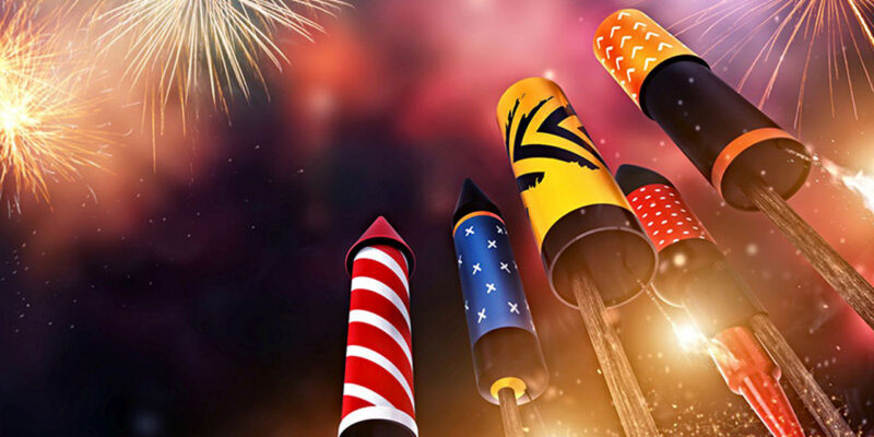 За использование пиротехники