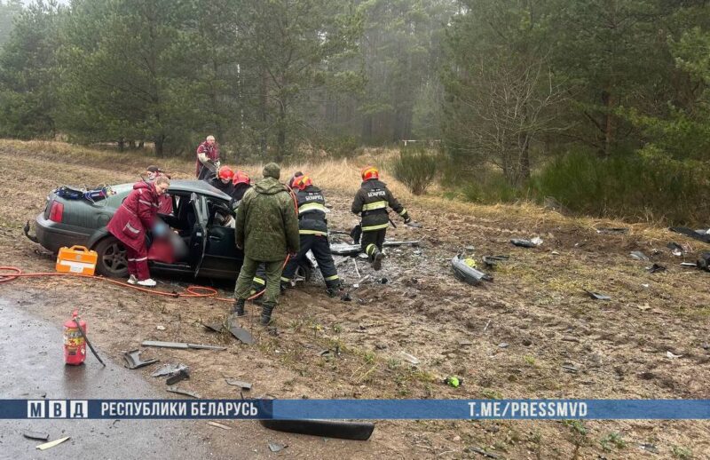 Страшное ДТП под Слонимом