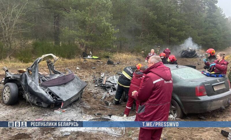 Страшное ДТП под Слонимом