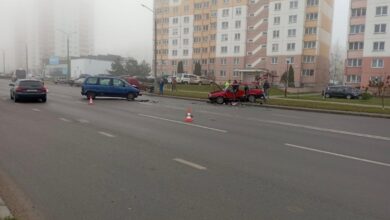Два человека госпитализированы после ДТП в Гродно