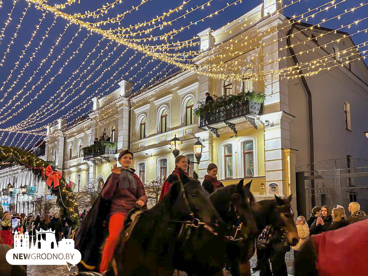 Новогодняя сказка в Гродно