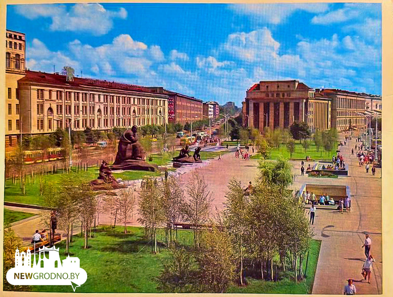 Минск глазами 1974-го