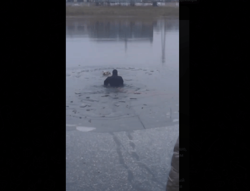 На Лидском озере спасли