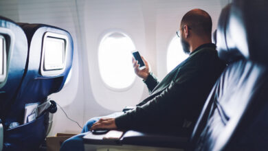 Пауэрбанки в самолёте