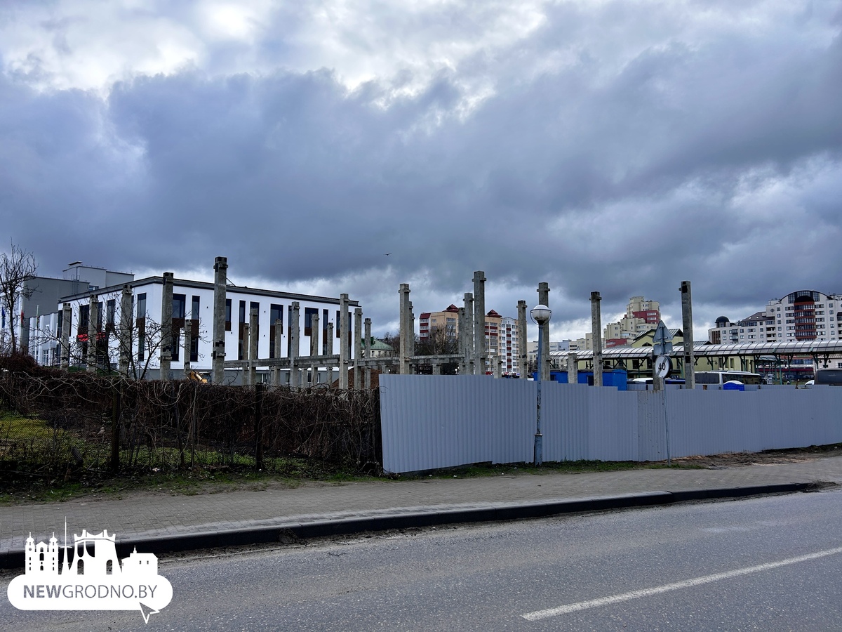 Что за стройка идет рядом с автовокзалом