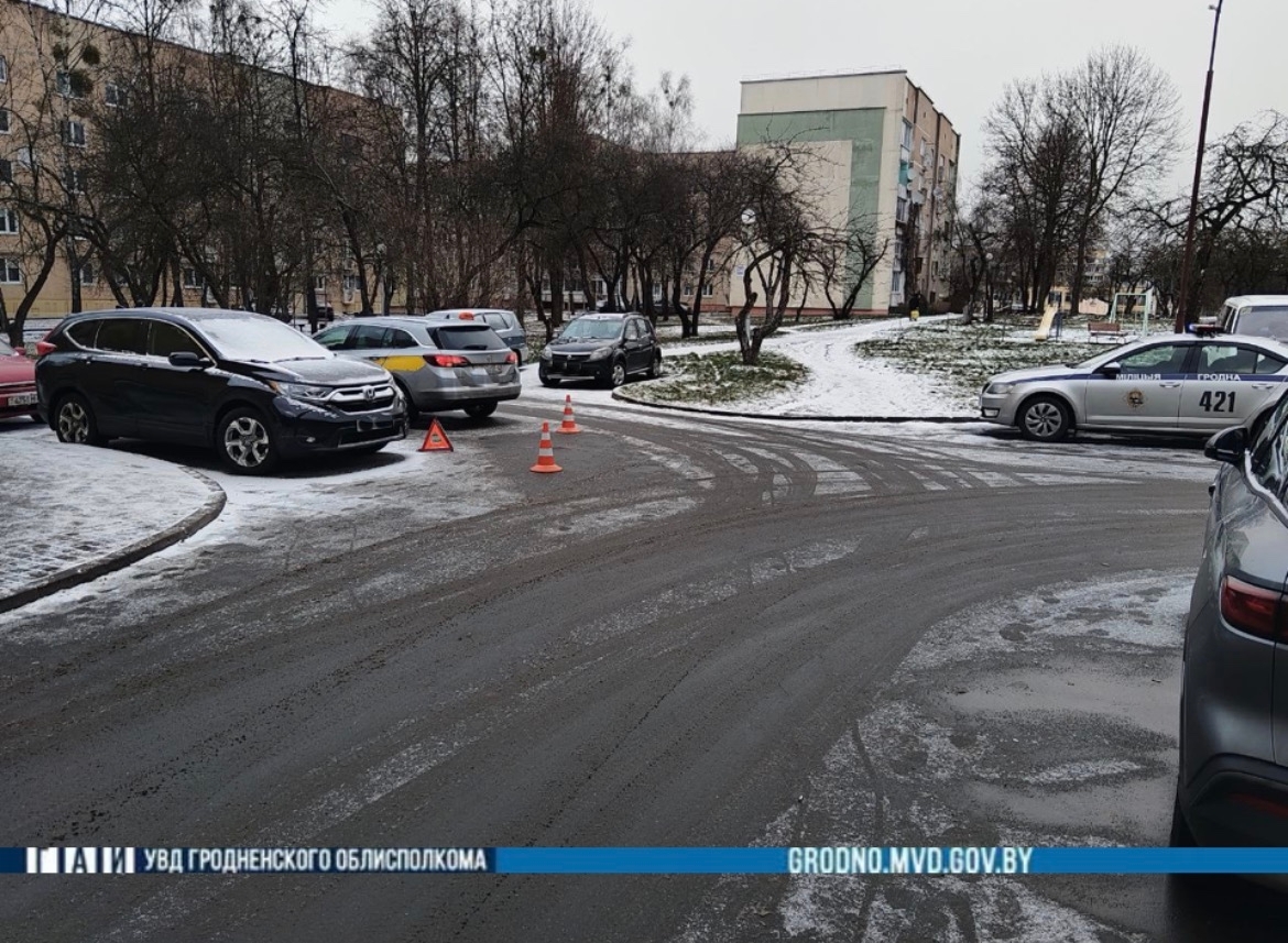 Пожилая женщина пострадала в ДТП в Гродно