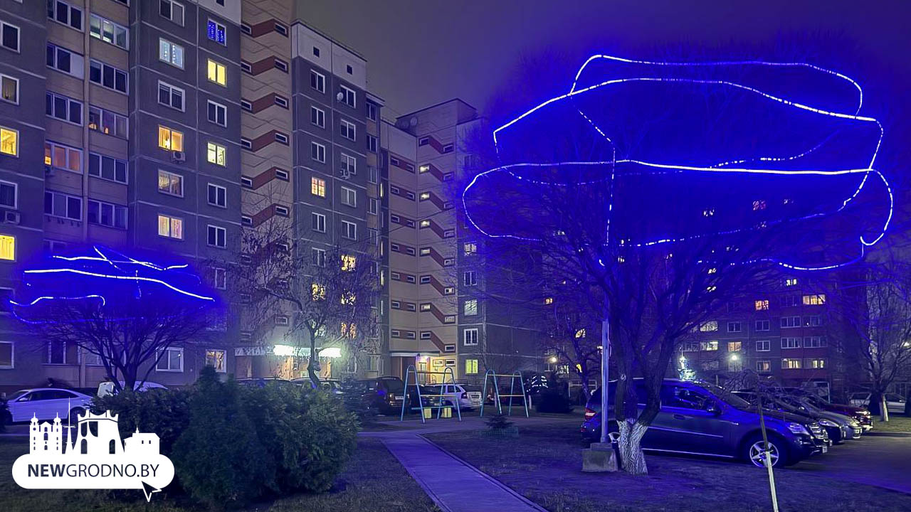 Как жители Гродно украсили свои дворы