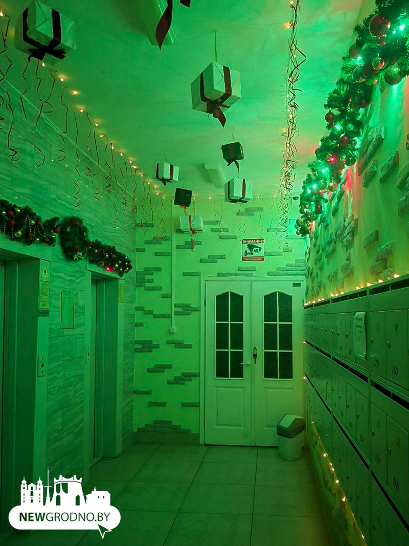 Как жители Гродно украсили свои дворы