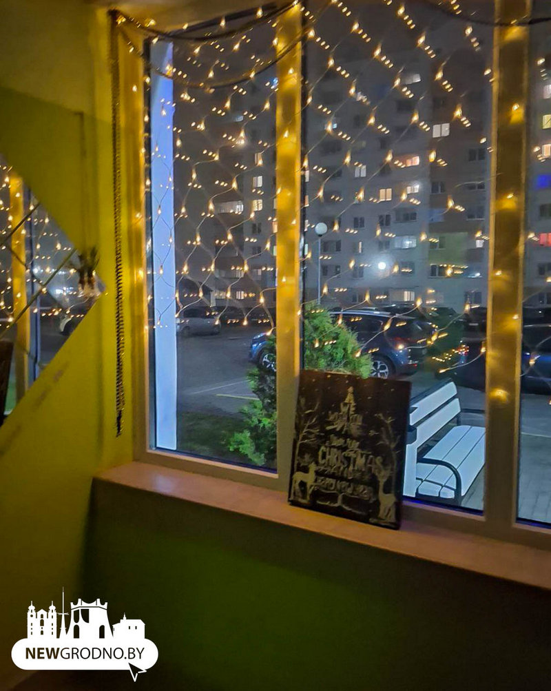 Как жители Гродно украсили свои дворы