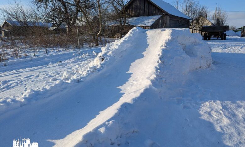 Под Гродно мужчина оборудовал трассу для тюбинга