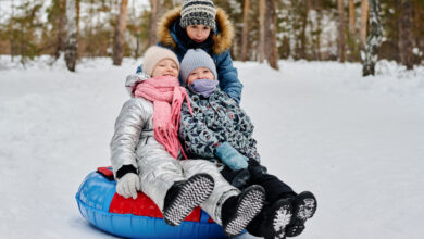 Как кататься на тюбинге