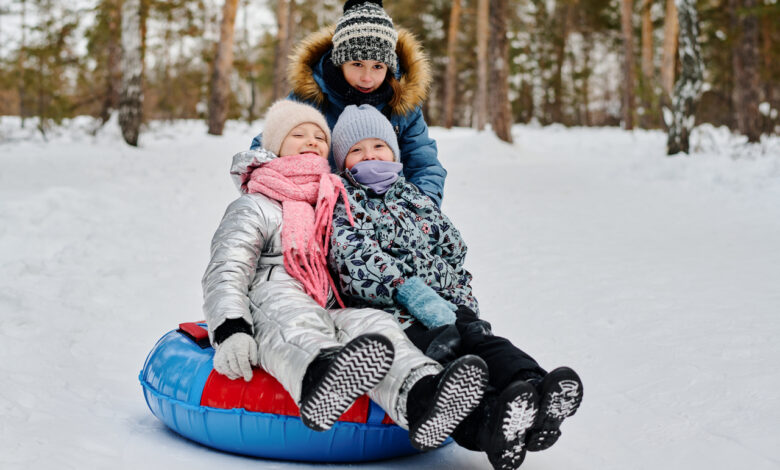 Как кататься на тюбинге