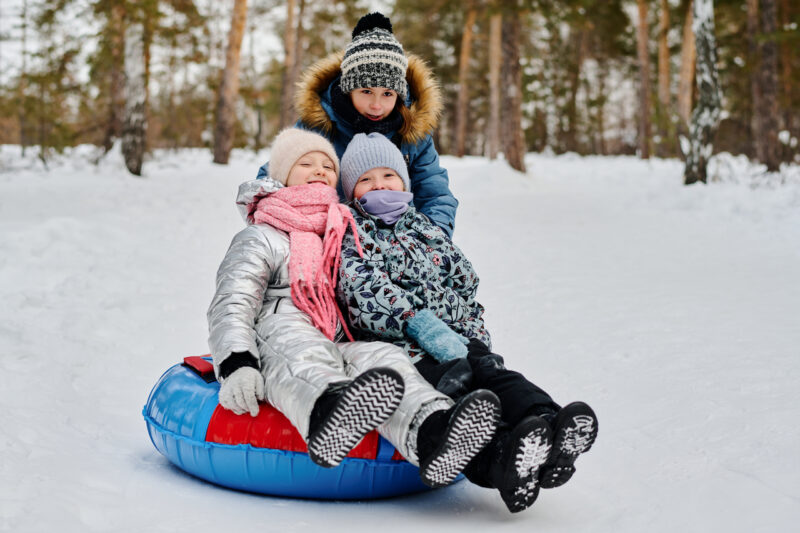 Как кататься на тюбинге