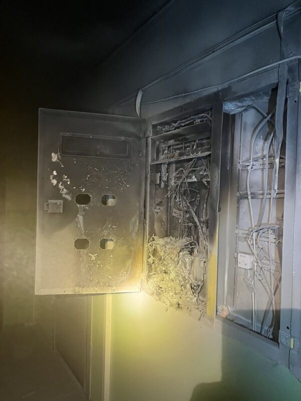 В гродненской многоэтажке