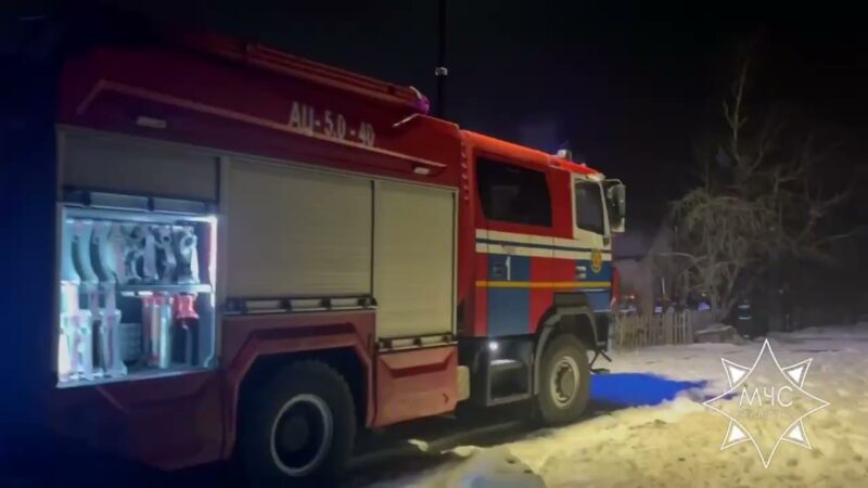 Пенсионерка погибла при пожаре