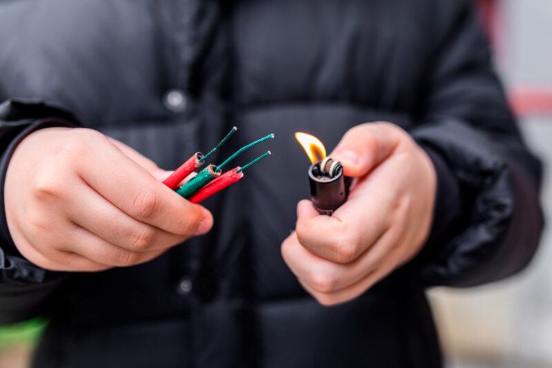 Новогодний фейерверк обернулся больницей