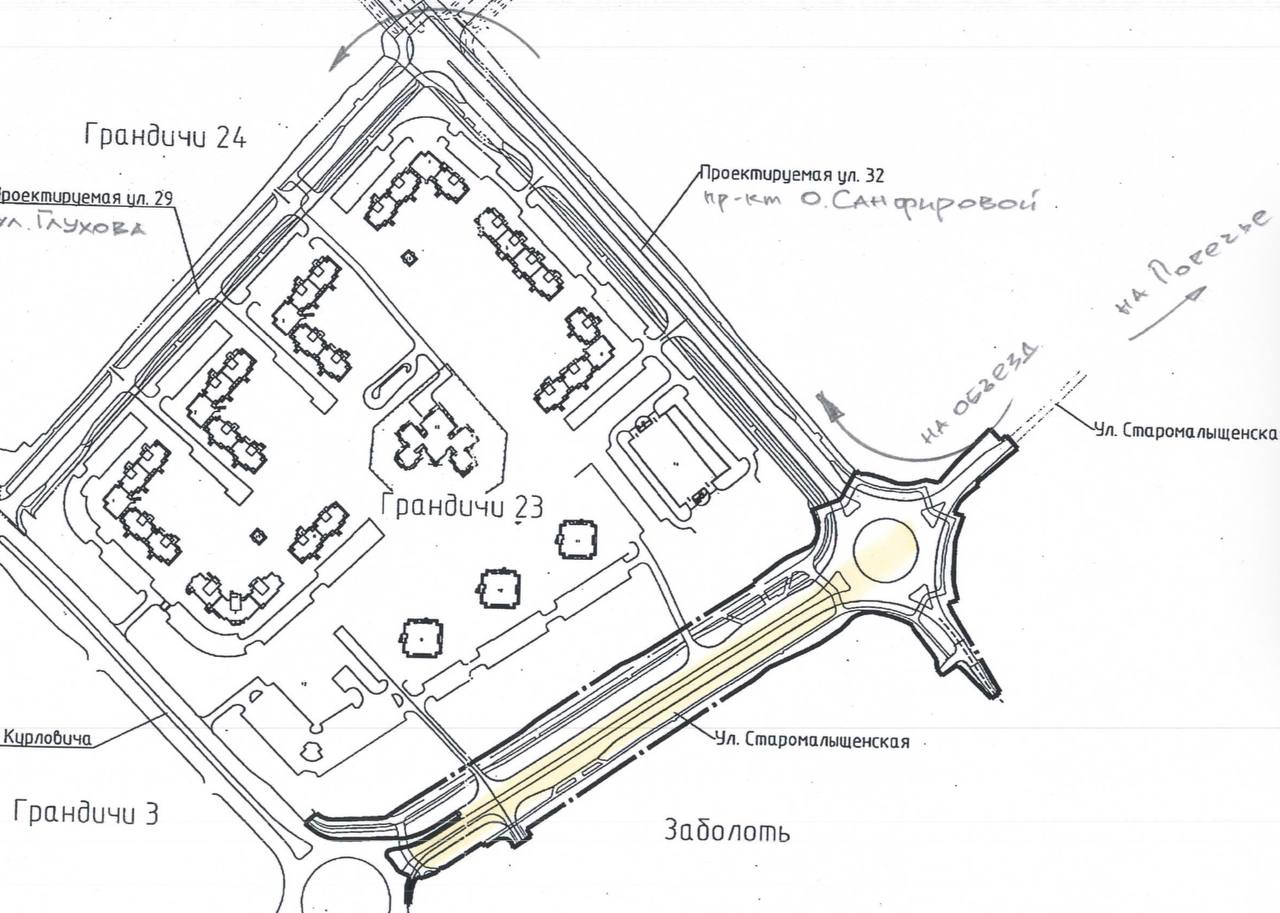 Выезд из Гродно на Поречье закроют на полгода
