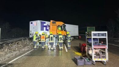 Грузовик с белорусским водителем