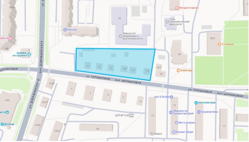 В Гродно под снос могут пойти участки частного сектора