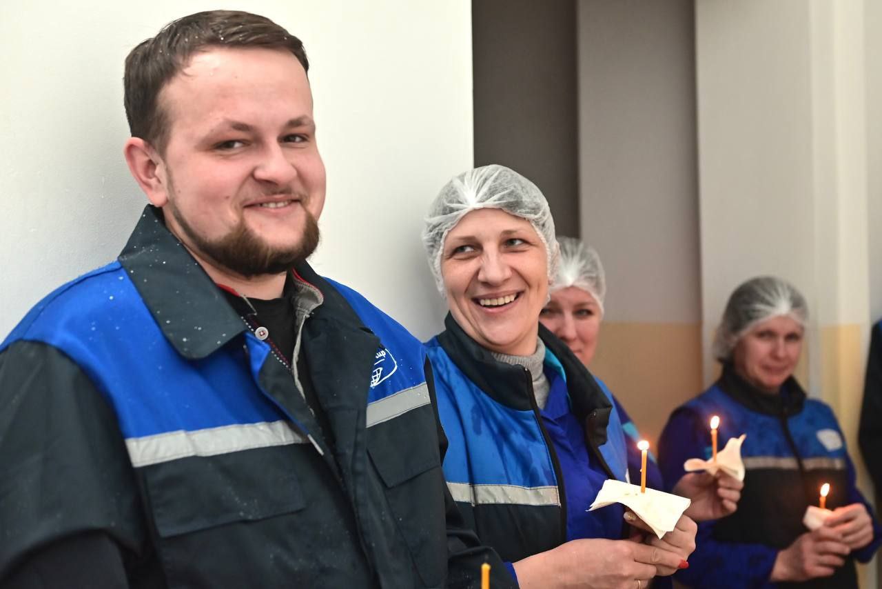 Крещенскую воду для храмов разлили в Поречье