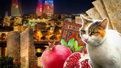 Зимний Баку