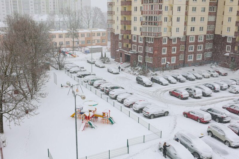 Штраф за снег