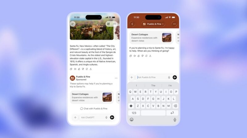 Реклама в ChatGPT