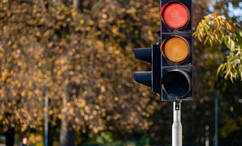 На столичных светофора